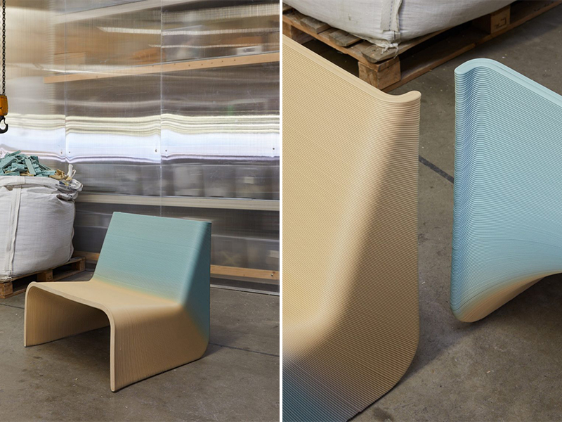 Ghế Ermis - Vòng lặp tái chế