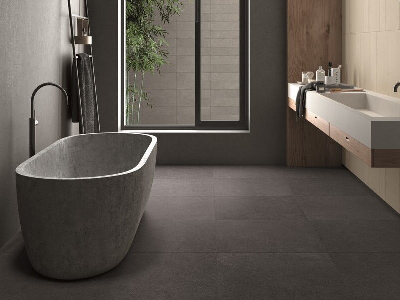 Gạch chống trơn trượt - Bình yên trong phòng tắm