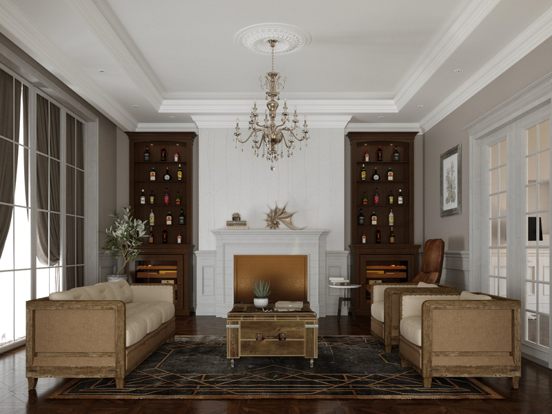 Xu hướng nội thất đá trắng: “Dịu êm” sống