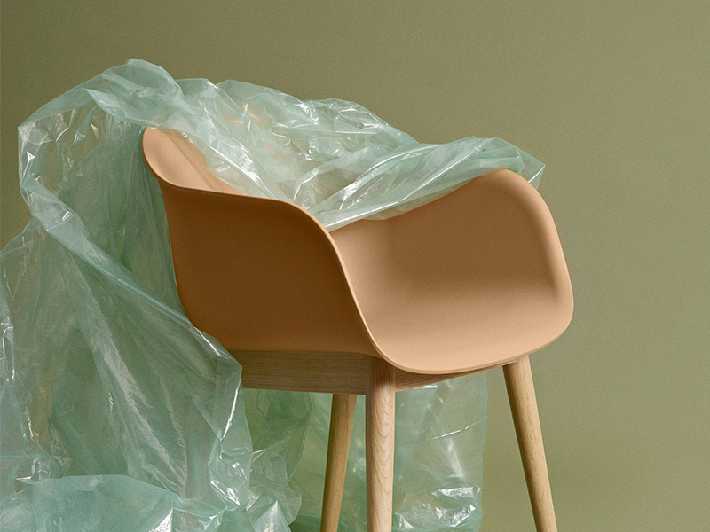 Fiber Chair - Tái xuất bằng chất liệu mới