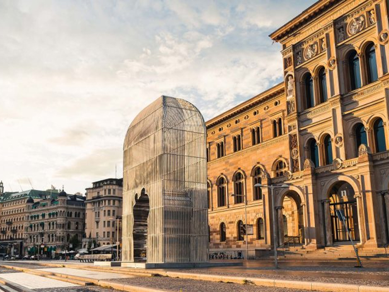“Chiếc lồng” Arch của Ai Weiwei tại Stockholm