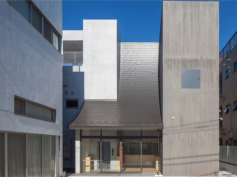 Đền Shinagawa với thiết kế mái cong đương đại