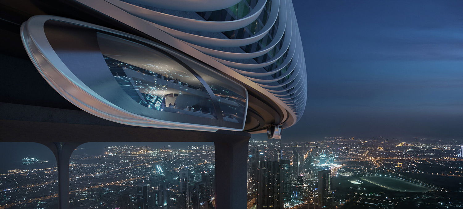 Đô thị tương lai ở Dubai hệ thống giao thông