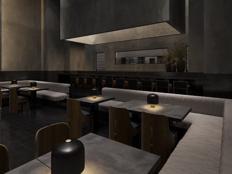 Nhà hàng Origami Sushi - Bản giao ca ánh sáng và bóng tối