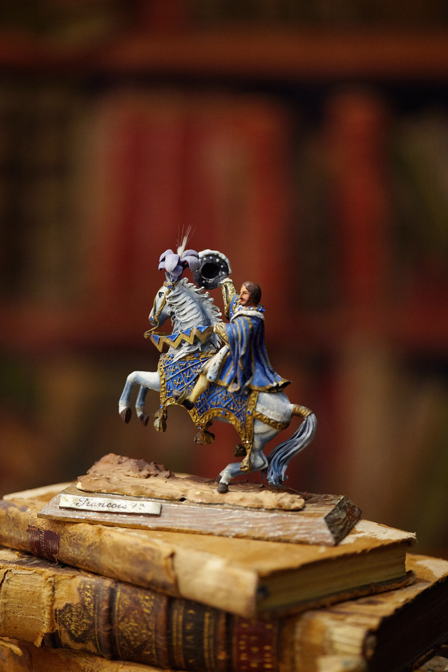 Figurine tượng kỵ binh thời Napoleon