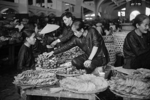 Góc nhìn thời Đông Dương chợ Bến Thành 1938