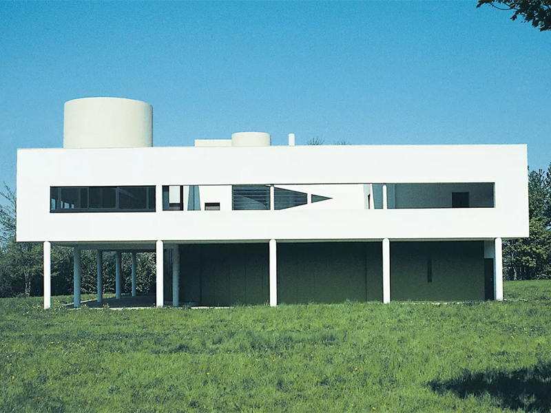 modernism Villa Savoye Le Corbusier