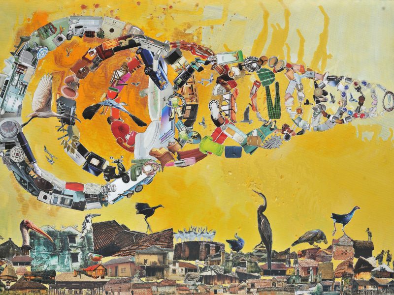 Thế giới của những sự tương phản trong triển lãm "Introspection" của Mzung Nguyễn