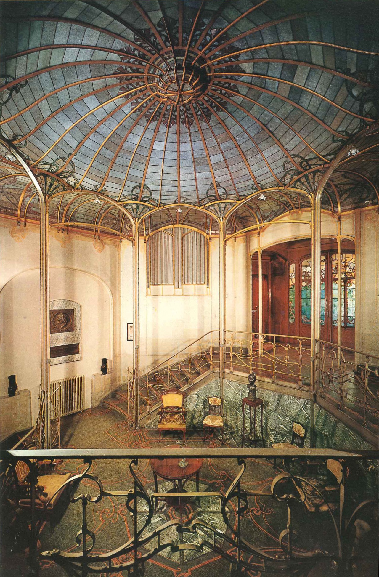 kien truc Hôtel Van Eetvelde victor horta art nouveau