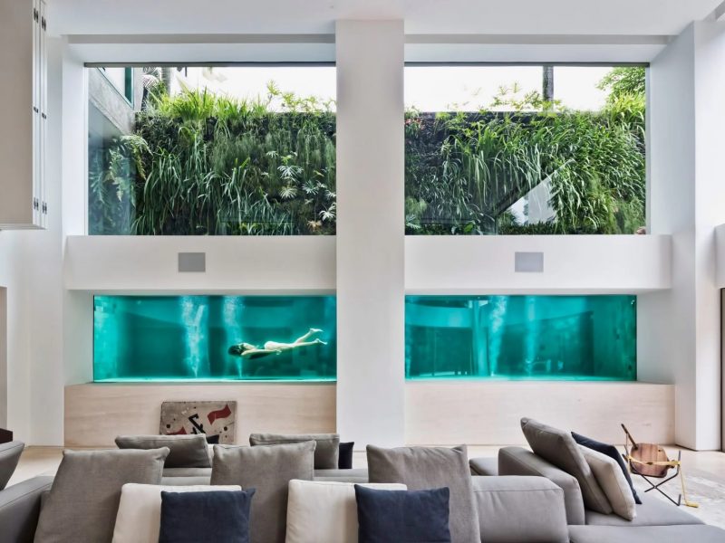 8 kiến trúc hồ bơi độc đáo trong nhà