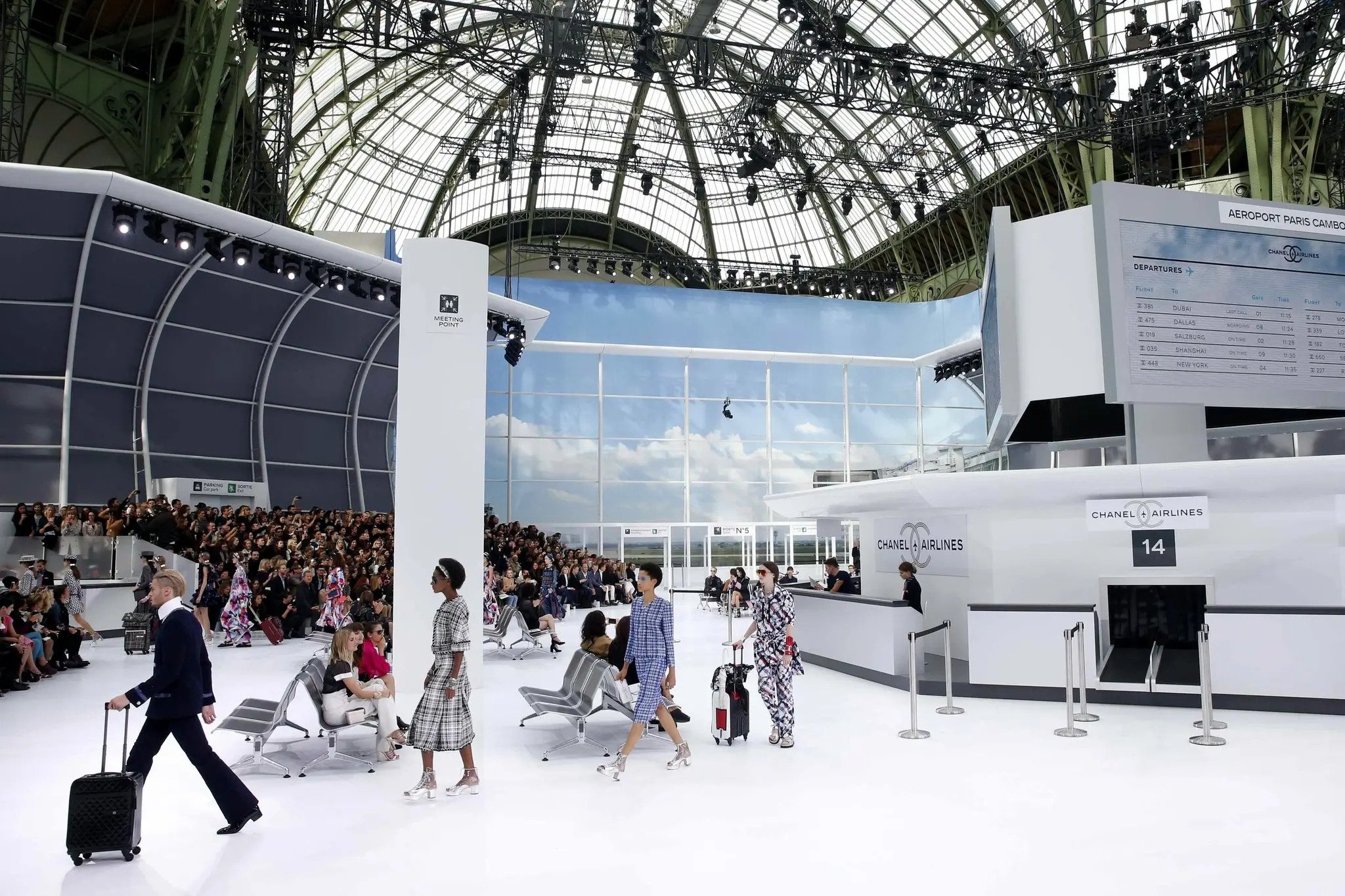 chanel airlines spring 2016