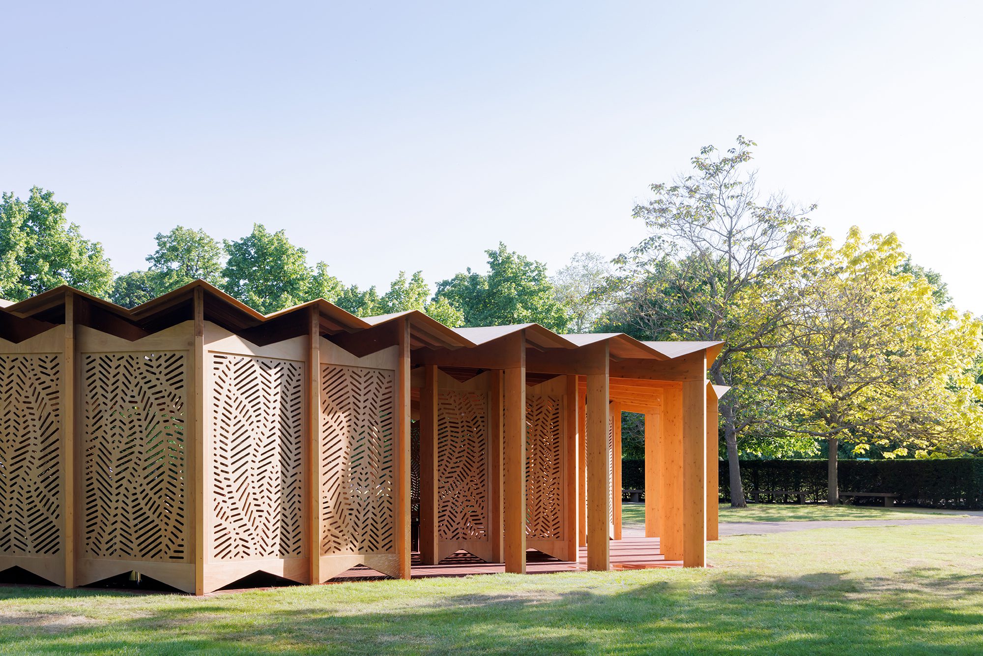 Lina Ghotmeh Serpentine Pavilion