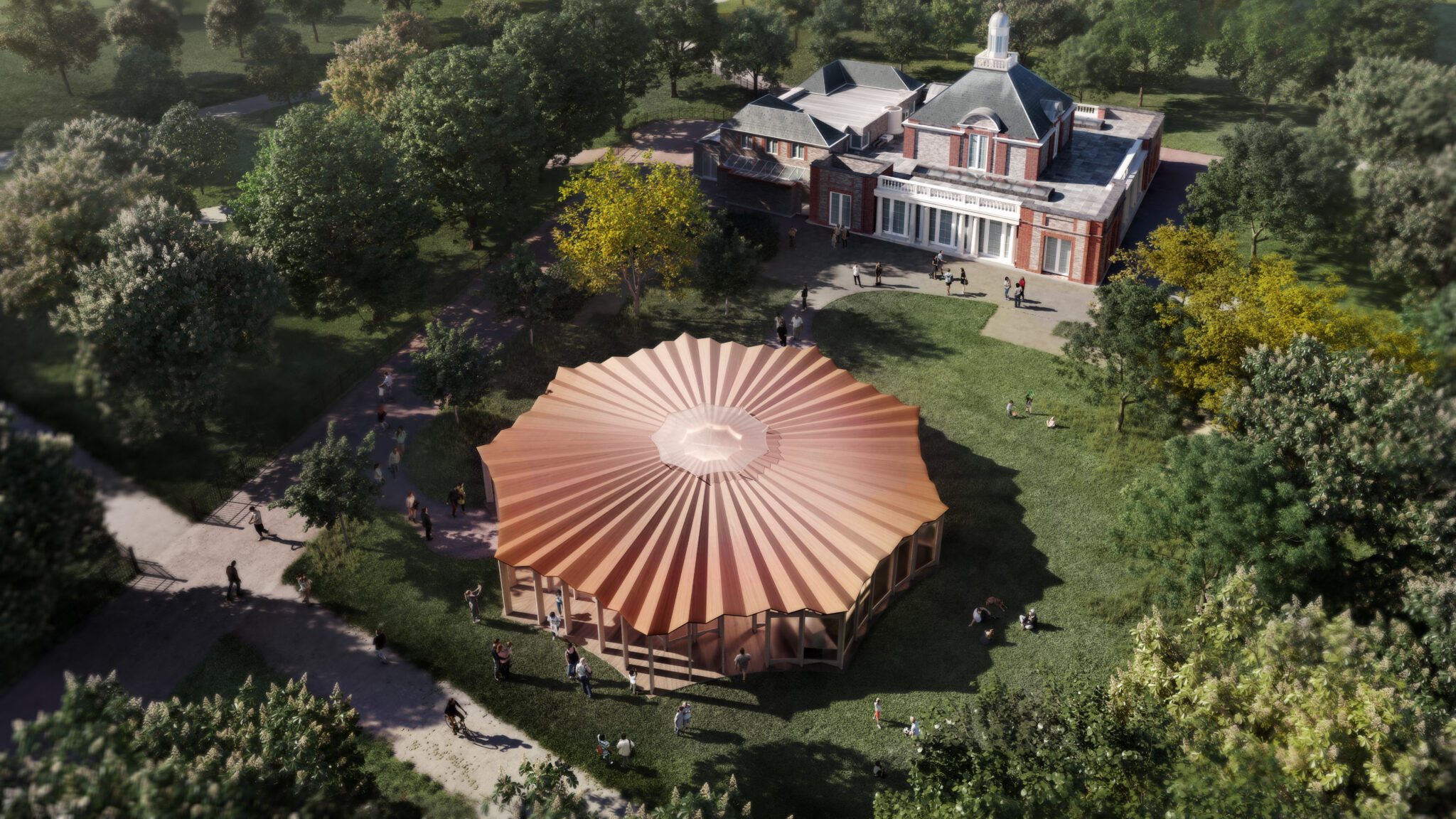 Lina Ghotmeh Serpentine Pavilion