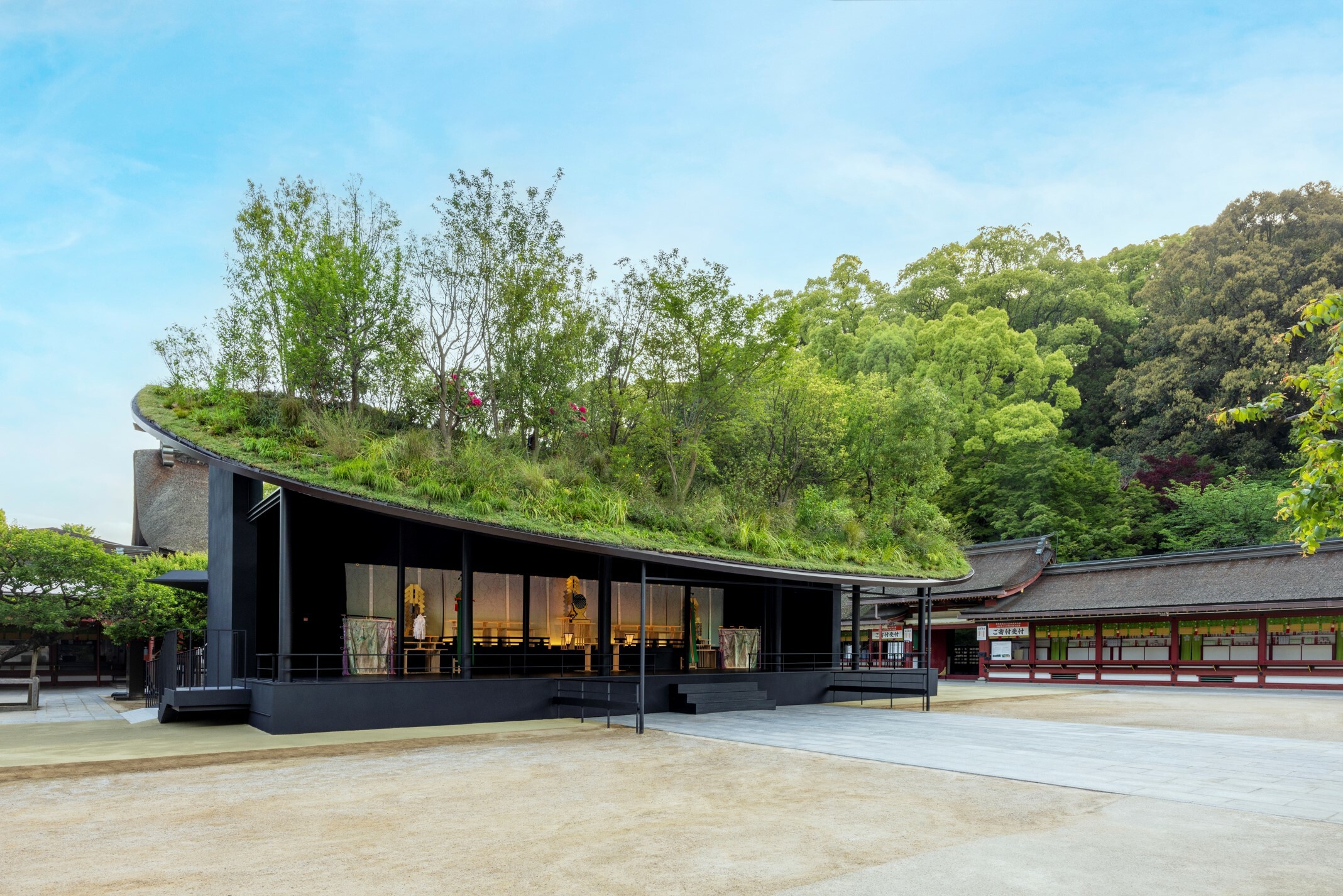 rung kien truc ton giao sou fujimoto Dazaifu Tenmangu