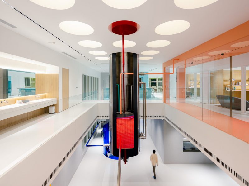 Văn phòng của những dải màu sống động