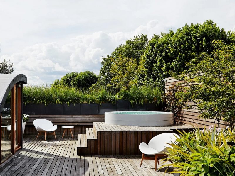 Sân vườn trên tầng thượng - Những điều cần lưu ý