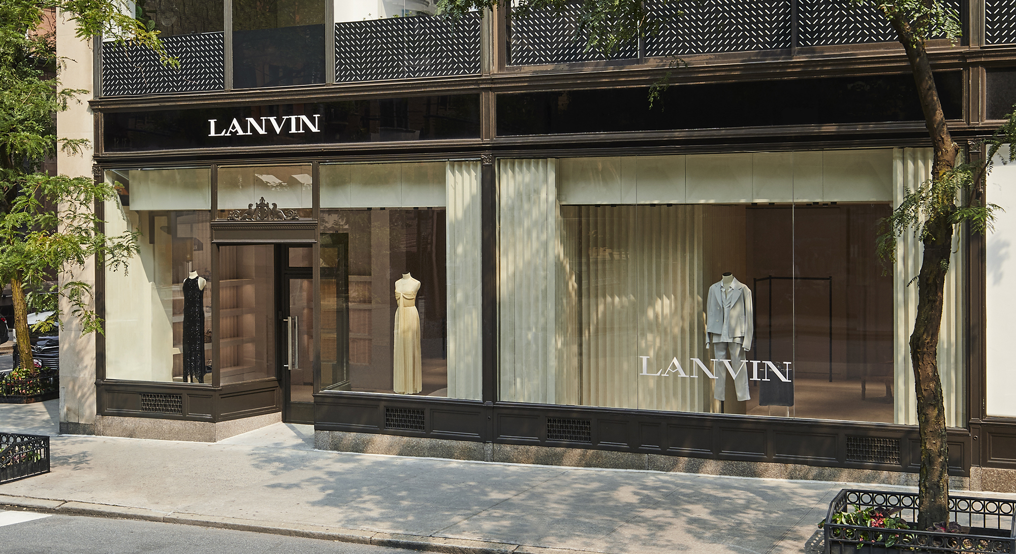 cua hang lanvin art deco tan co dien toi gian trang tri noi that madison