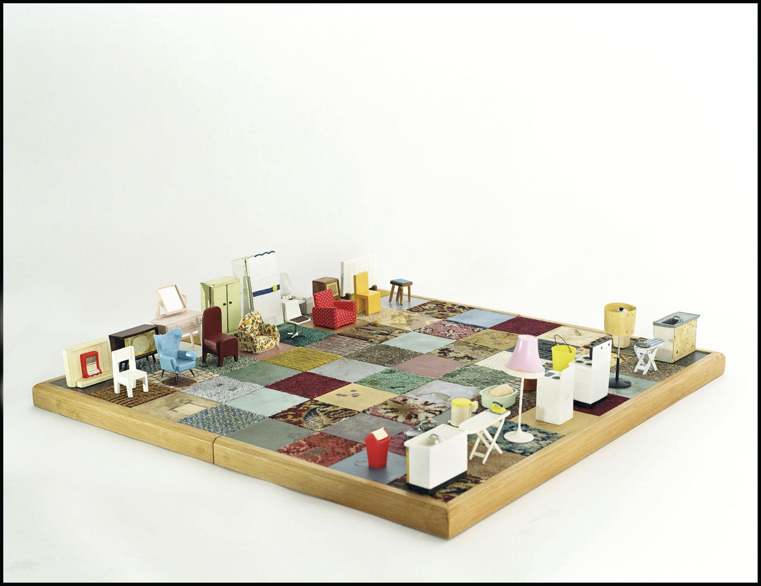 ban co vua Rachel Whiteread - Modern Chess Set