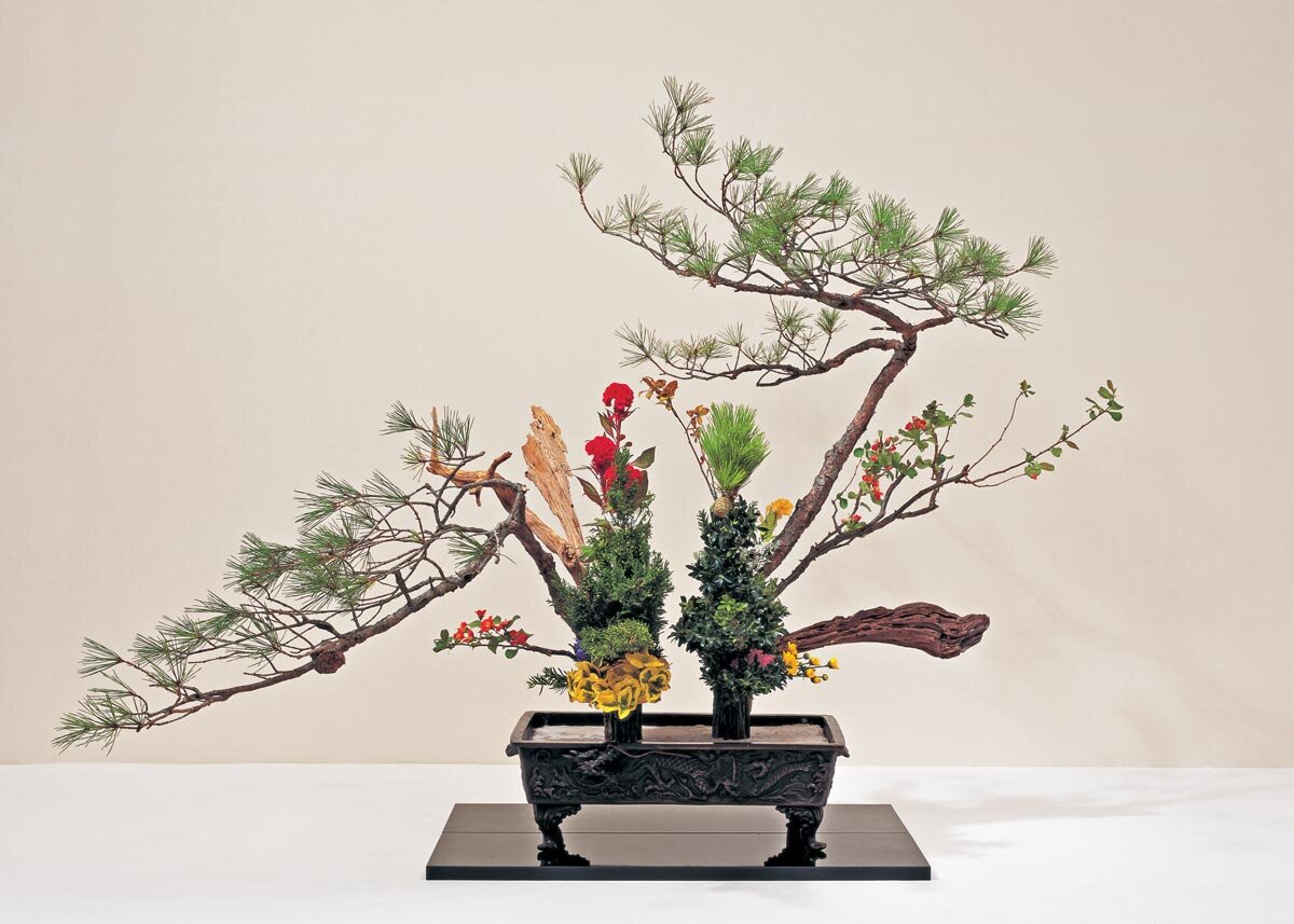 cam hoa ikebana 