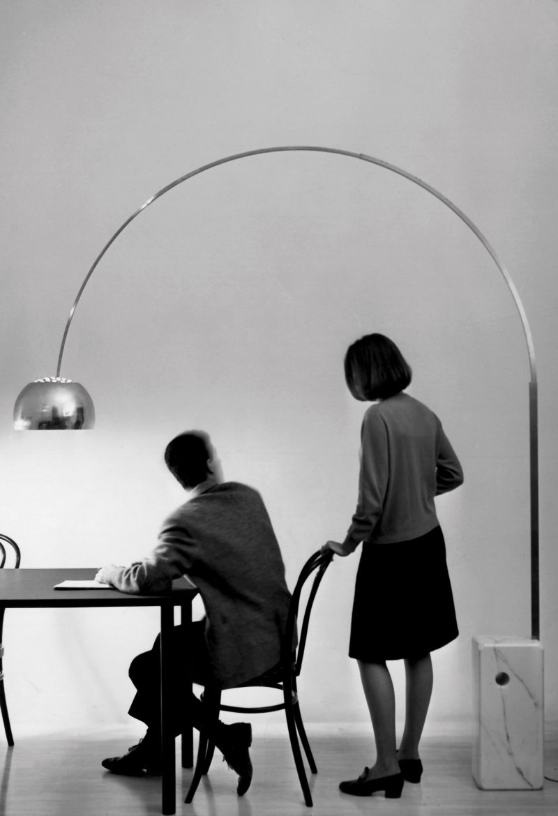 den arco Achille and Pier Castiglioni thiet ke do noi that