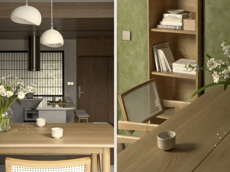 Căn hộ phong cách Wabi Sabi - Nét Nhật giản dị và hài hòa - KTS Cao Huyền Trang, Long Nguyễn