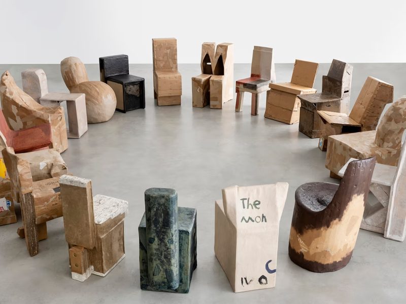 Đồ nội thất làm từ giấy bìa cứng: Vòng đời vô hạn