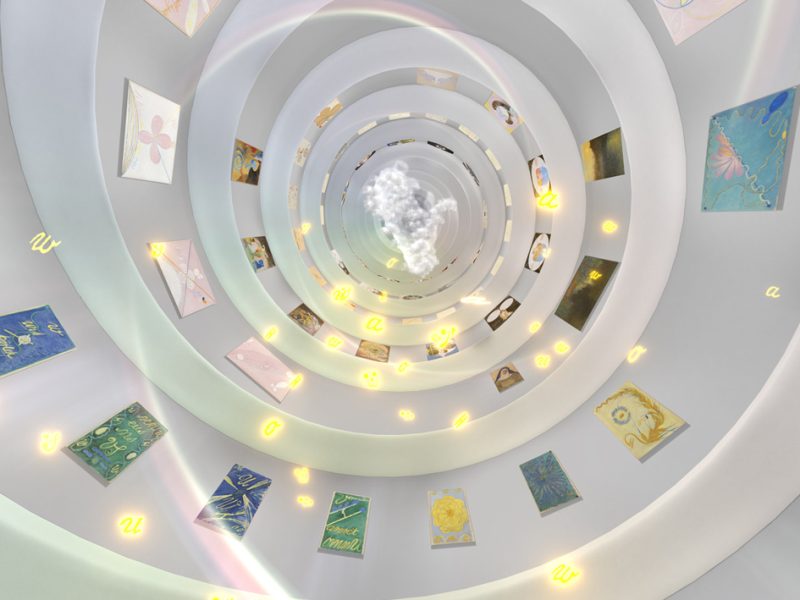 Hilma af Klint và ngôi đền lưu trữ thực tế ảo