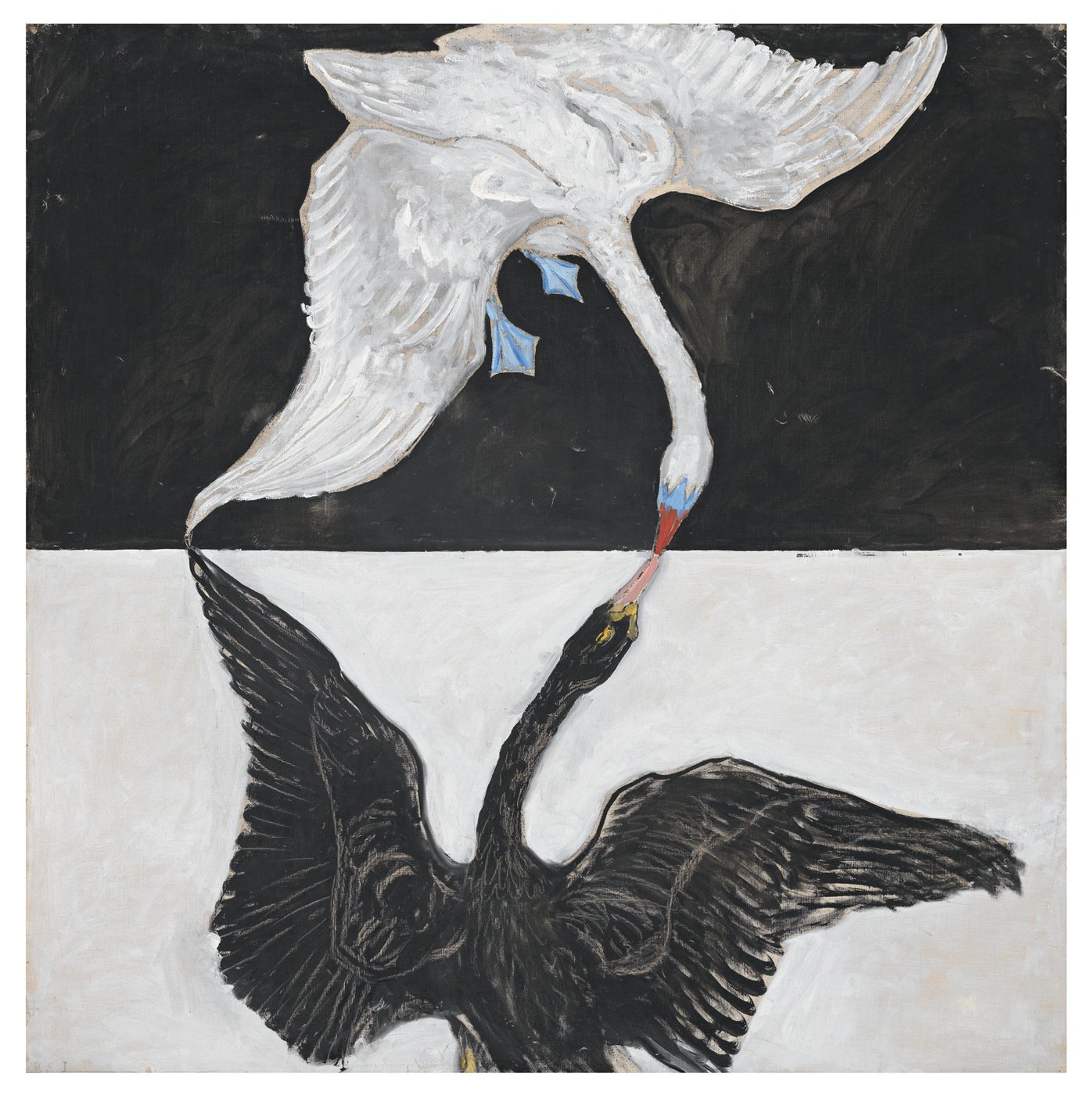 the swan tranh trien lam Hilma af Klint