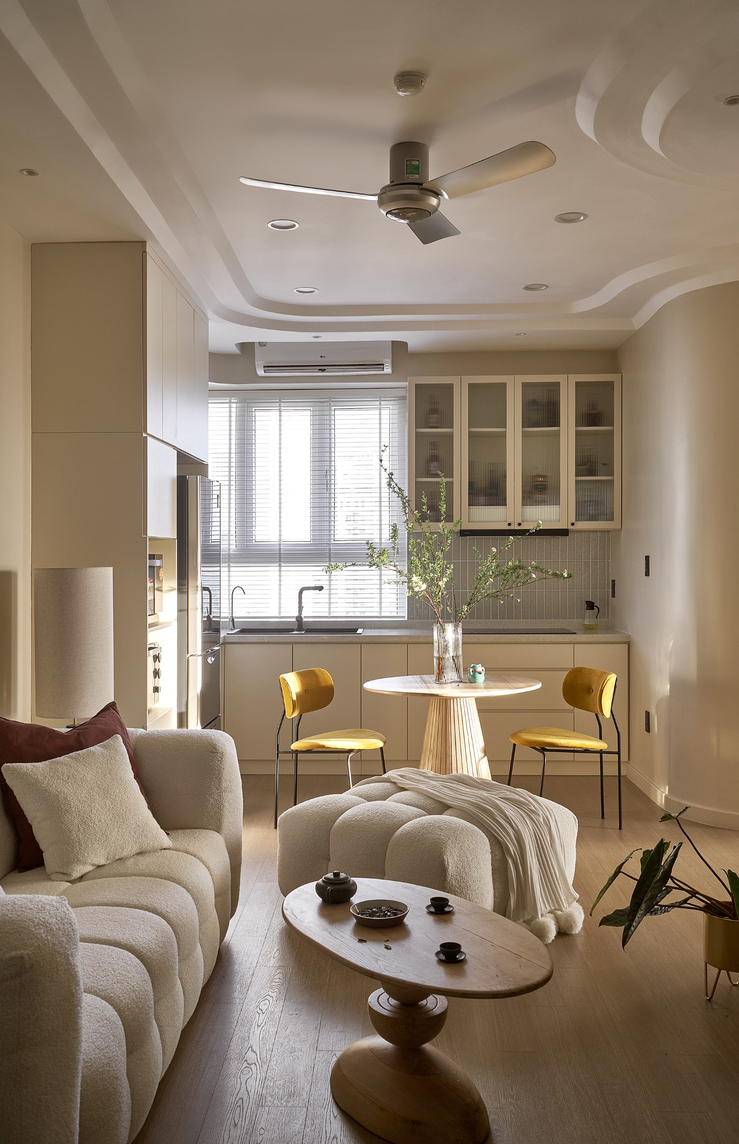 Căn hộ Senses of Calm – Gặp gỡ giữa những tâm hồn khác biệt – B.spoke Studio