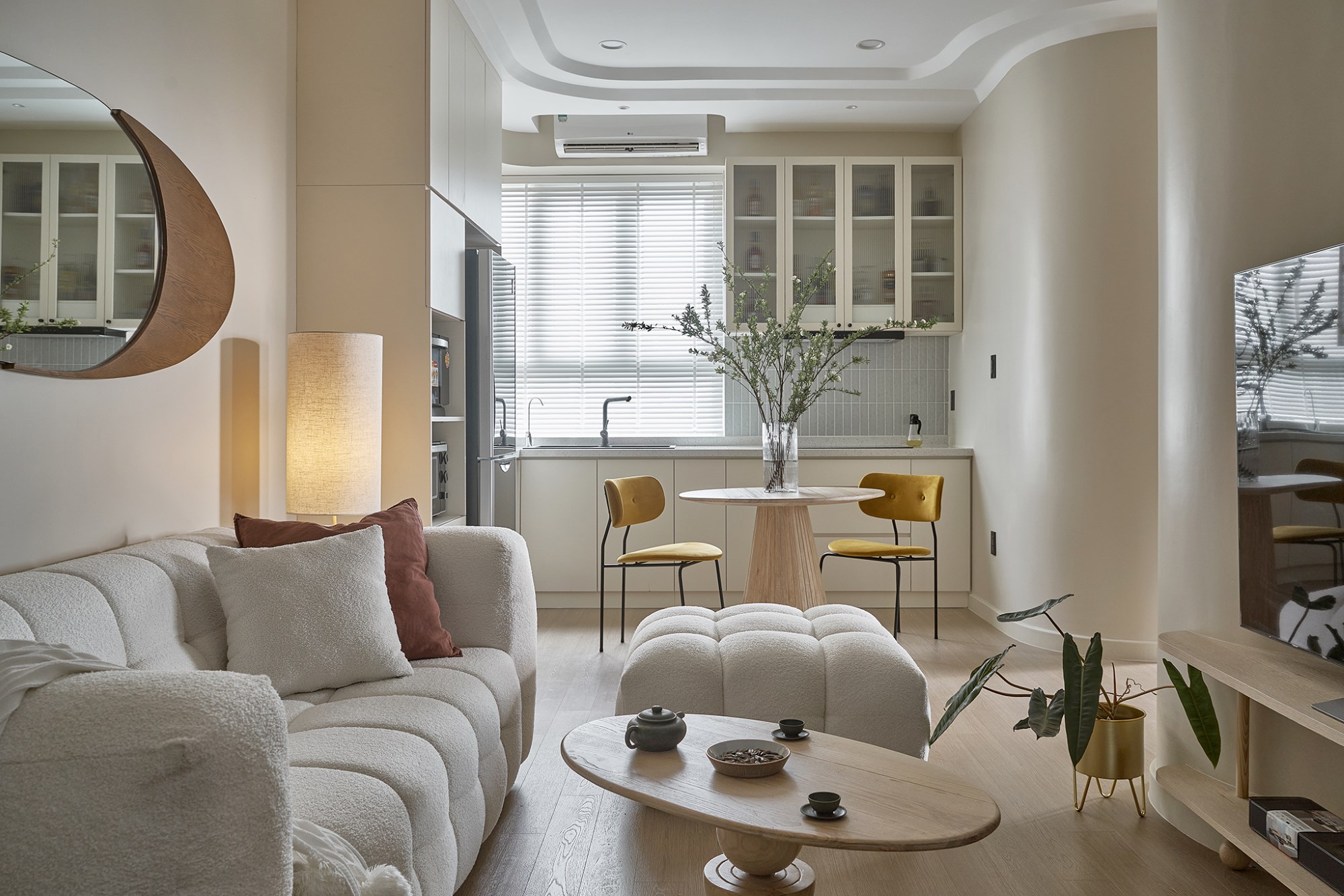 Căn hộ Senses of Calm 74m² tối giản nhưng ấm cúng và tiện nghi