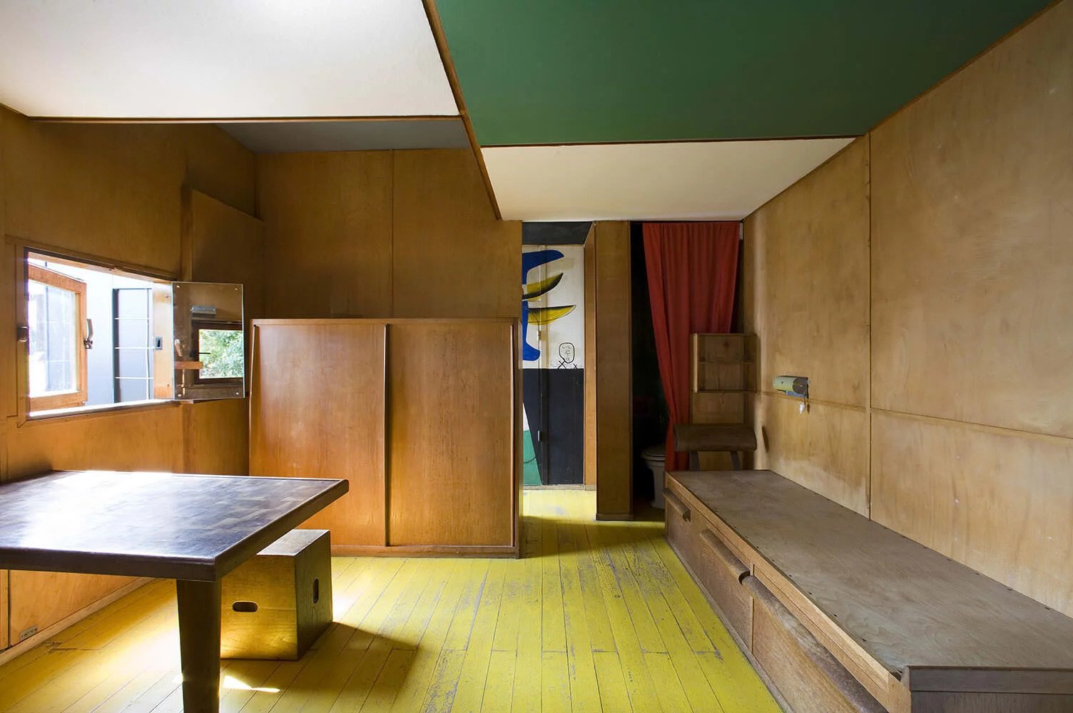 nha go cabanon le corbusier kien truc su