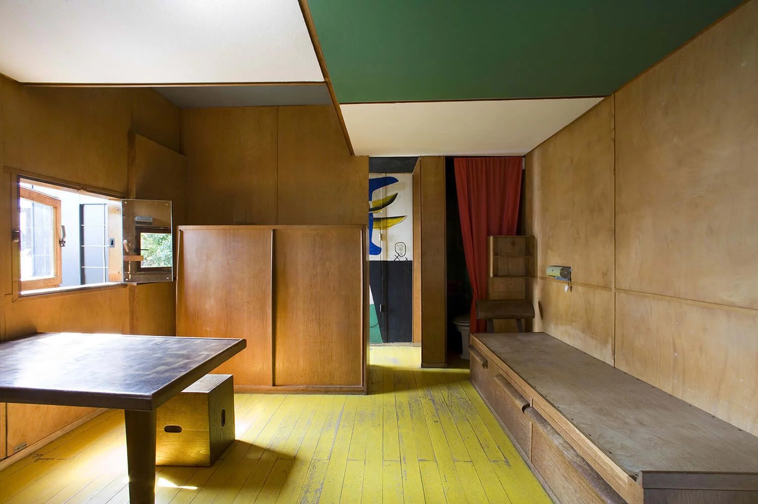 nha go cabanon le corbusier kien truc su