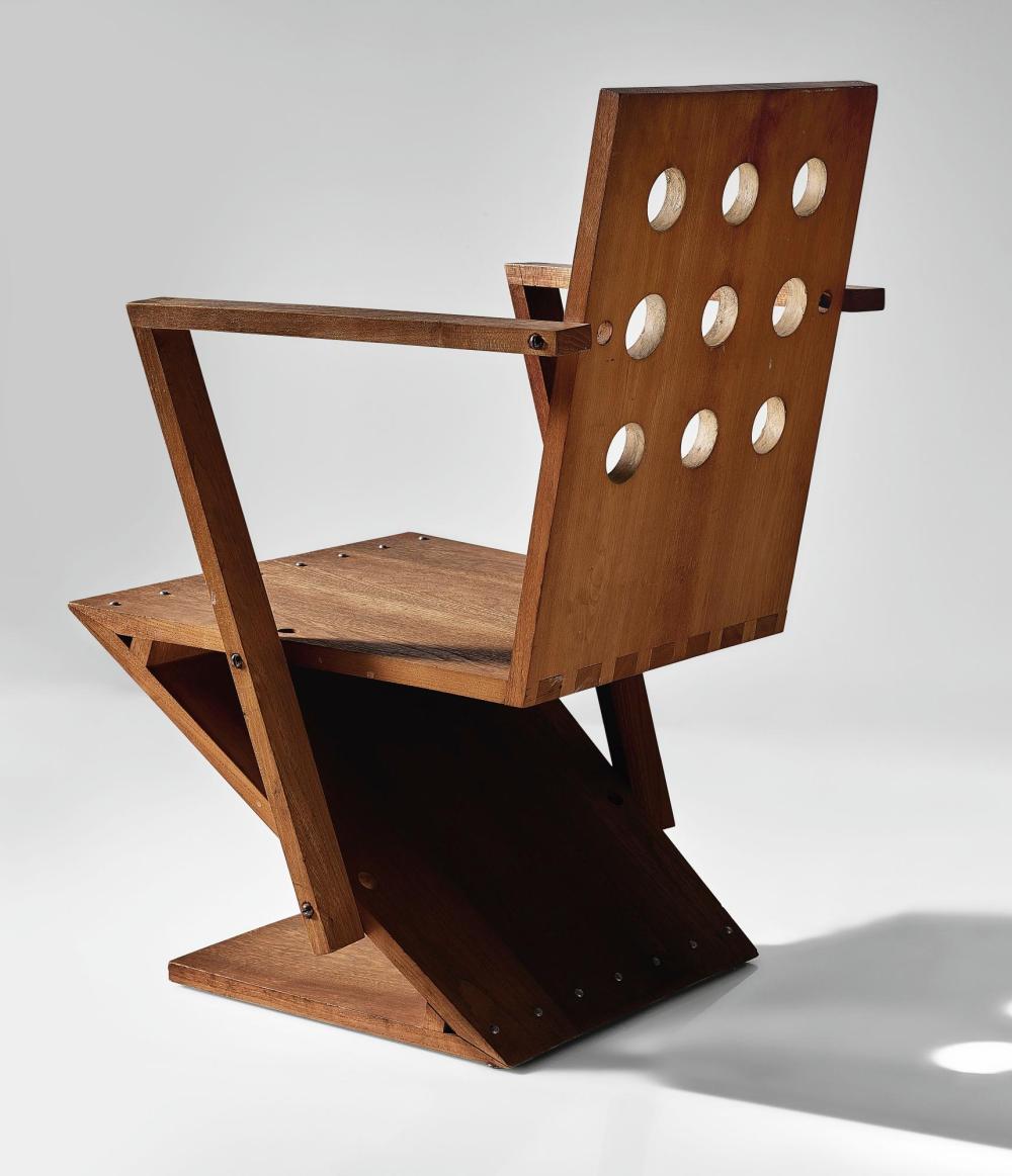 zig zag chair sothebys de stijl