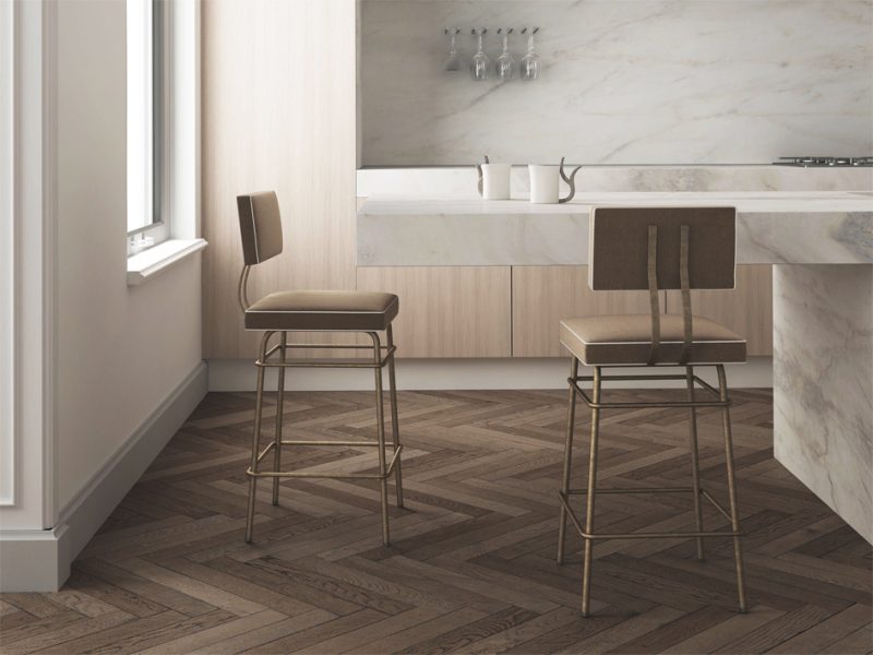 Nghệ thuật từ sàn gỗ lát họa tiết