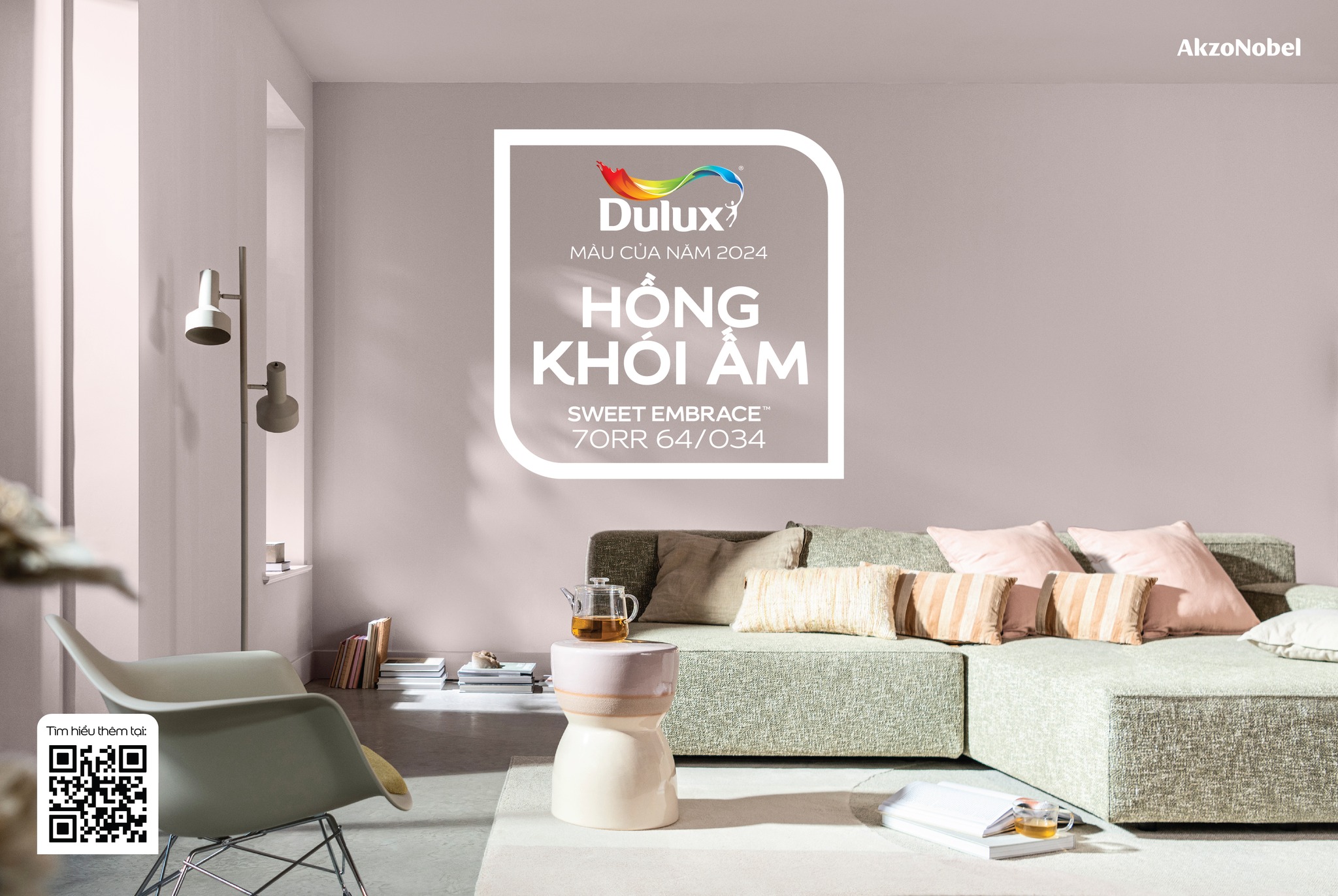 dulux mau cua nam sweet embrace hong khoi am