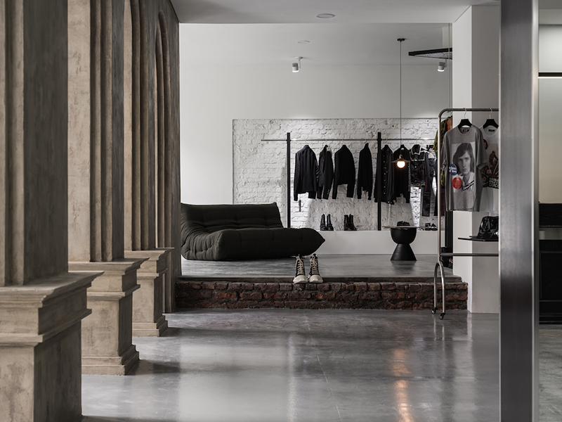 Vết dấu thời trang trong không gian kiến trúc