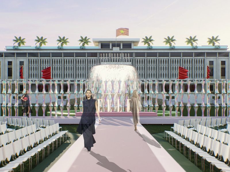 ELLE Fashion Show 2023: Giao Lộ Thời Trang & Kiến Trúc: 2P-To Be by Hồ Tăng Phú & Trương Hoàng Phong