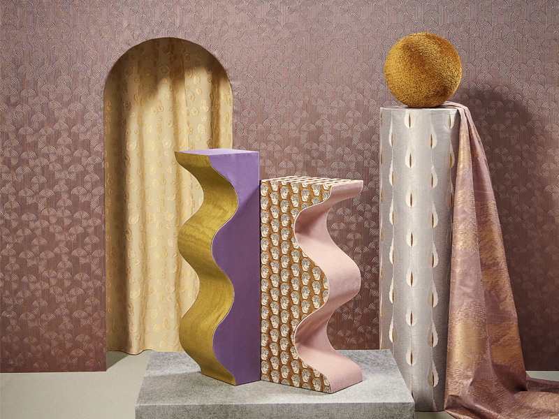 Bộ ảnh sắp đặt vải: Gấm vóc tự tình