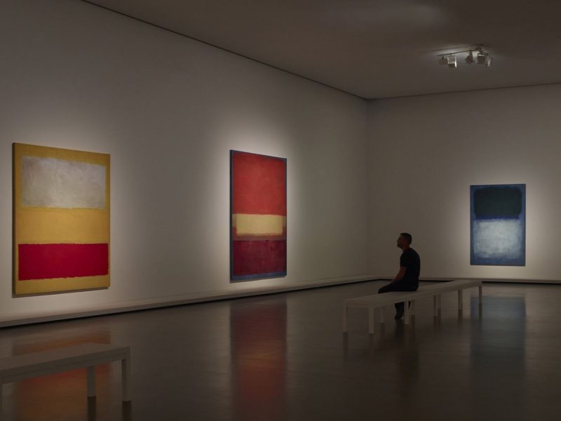 Triển lãm tranh trừu tượng của Mark Rothko