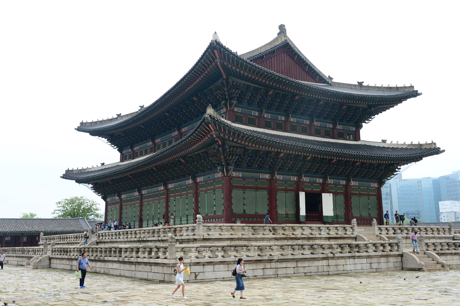 Nét kiến trúc đan thanh trên cung - tự xứ Hàn 3
