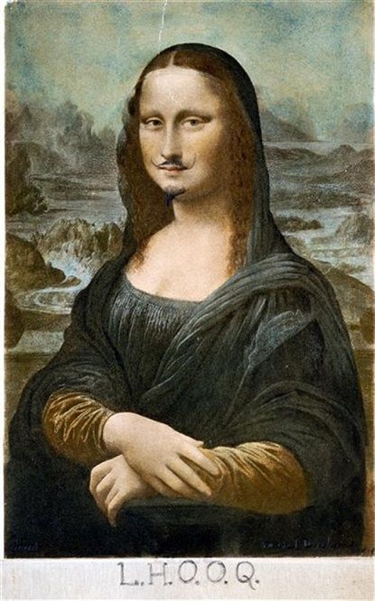 marcel duchamp mona lisa lhooq nghe thuat dada