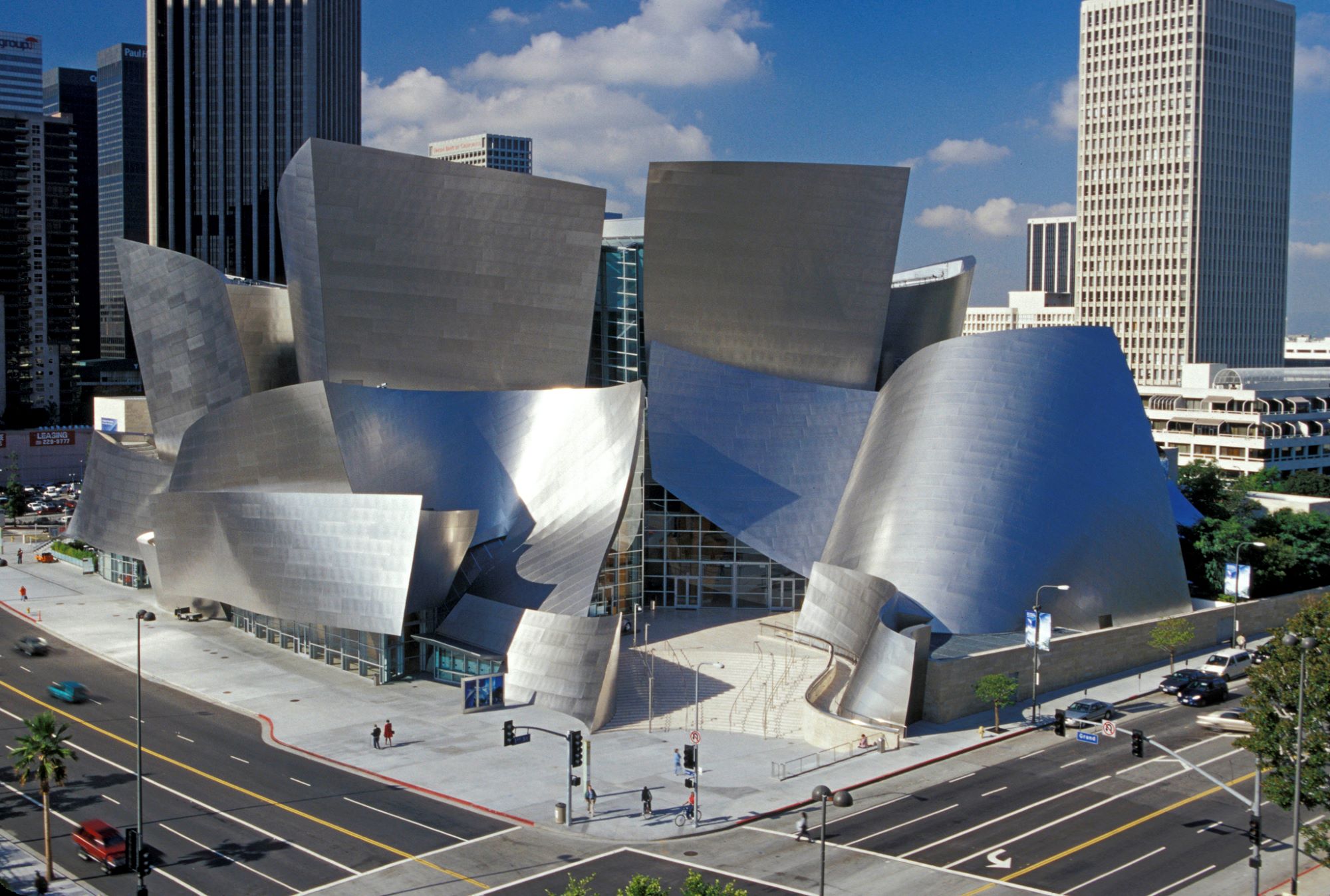 frank gehry kien truc walt disney concert hall dada