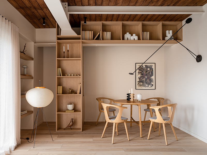 Căn hộ Pied-à-Terre: Cảm tình từ gỗ