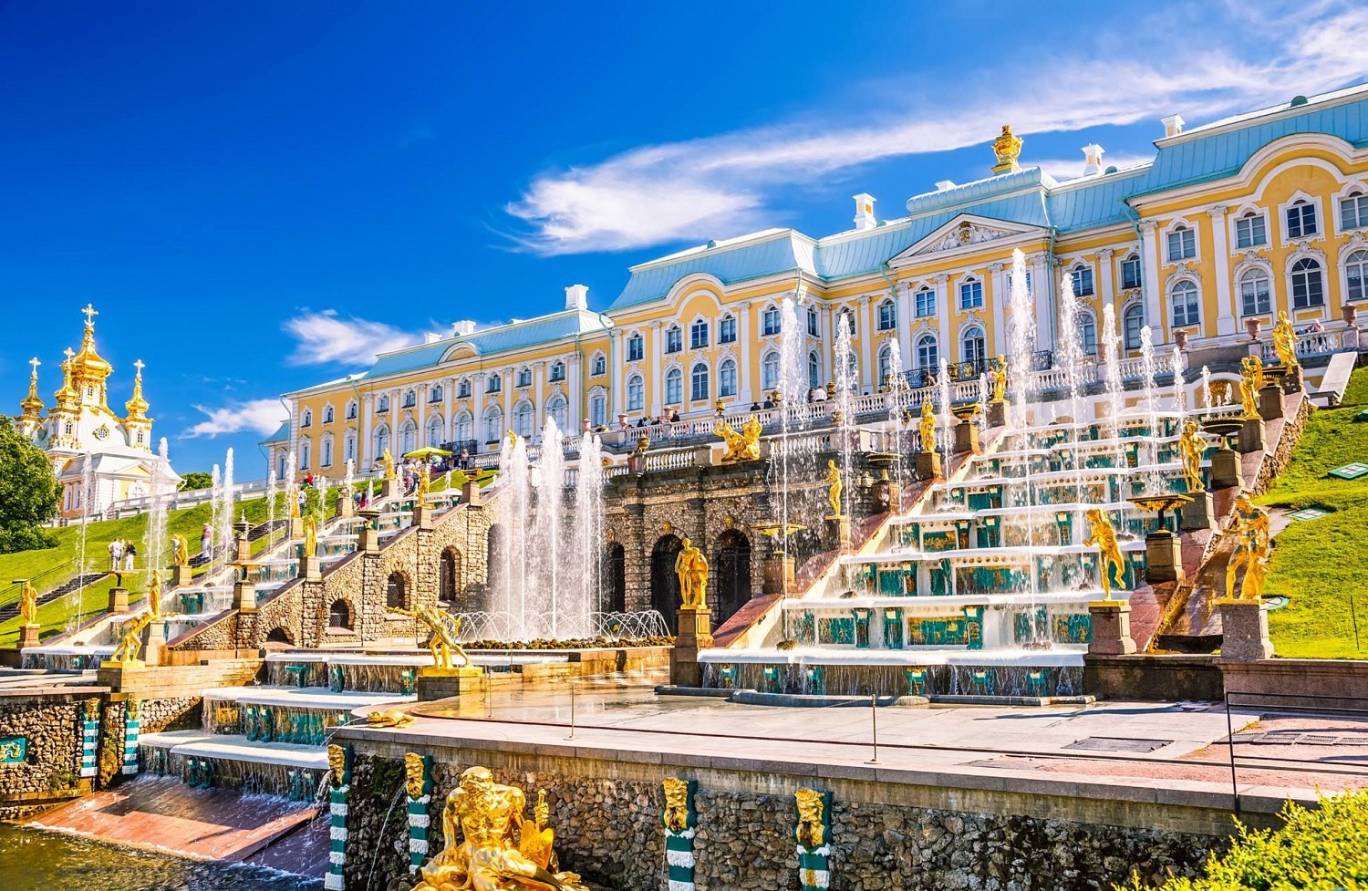 peterhof cung dien roccoco