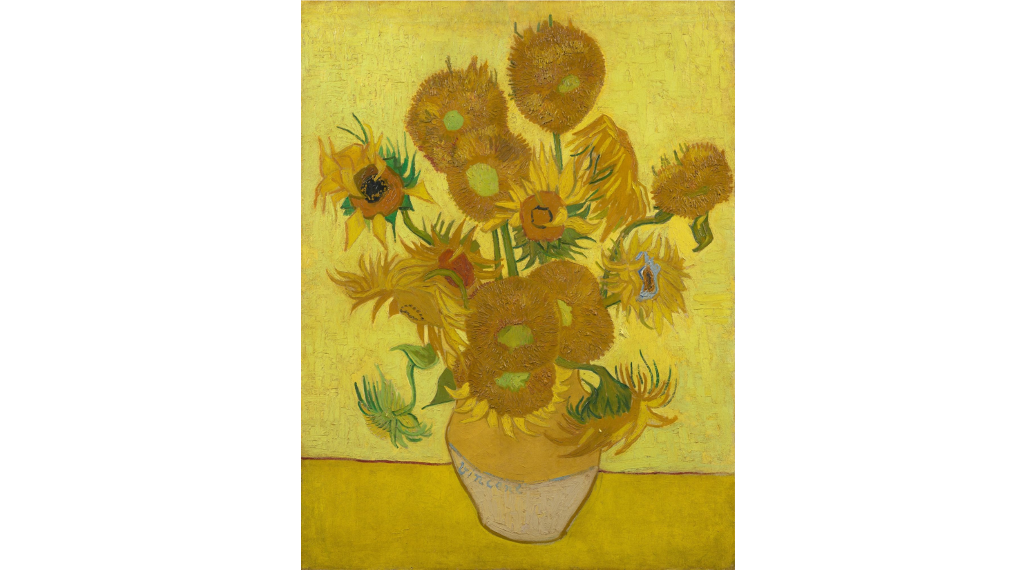 sunflowers van gogh tranh