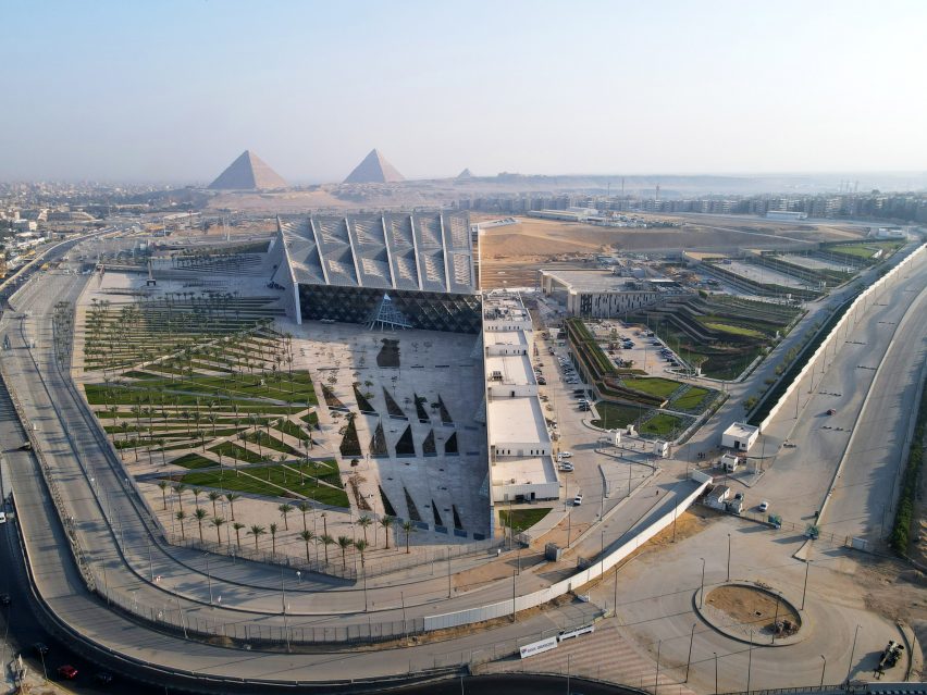 bao tang ai cap grand egyptian kim tu thap kien truc
