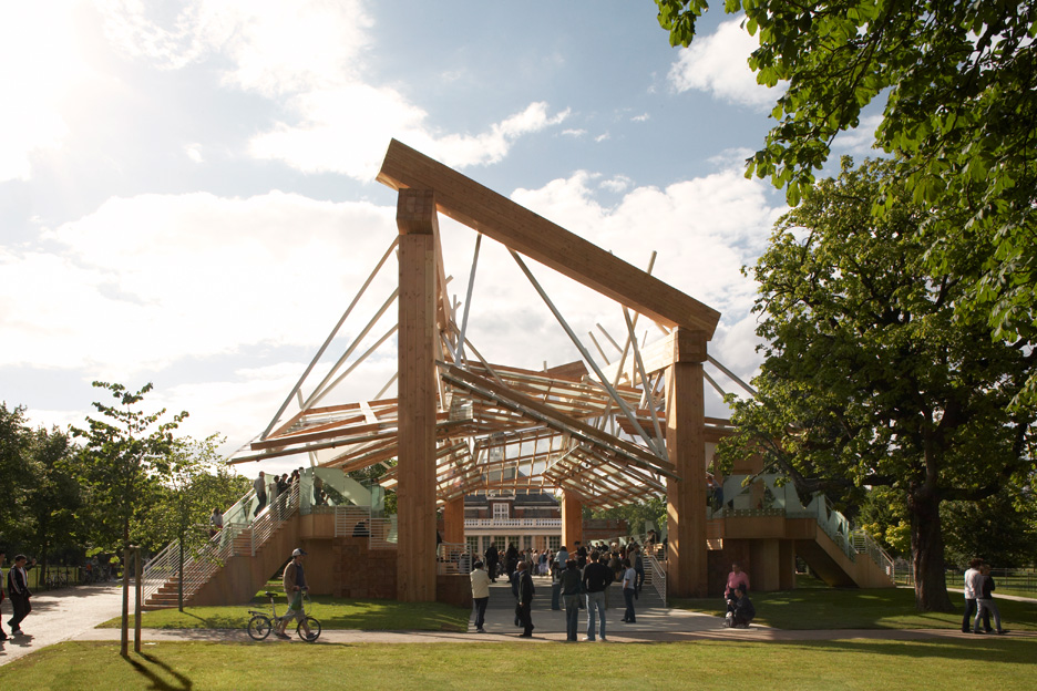 Serpentine Pavilion Anh kien truc su Frank Gehry