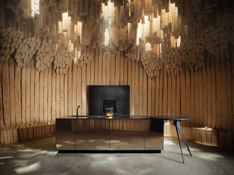 The Fireplace: Nhà bếp hiện đại lấy cảm hứng từ vẻ đẹp nguyên sơ