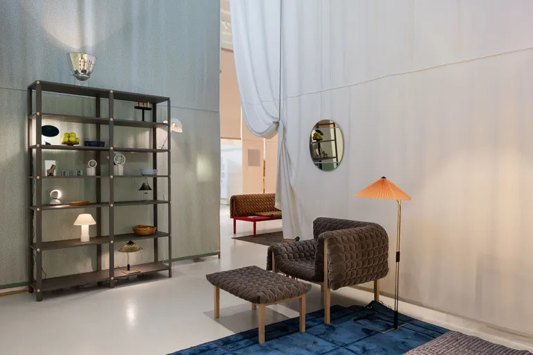 thiet ke noi that trien lam Inga Sempé. La casa imperfetta Milan Design Week 2024