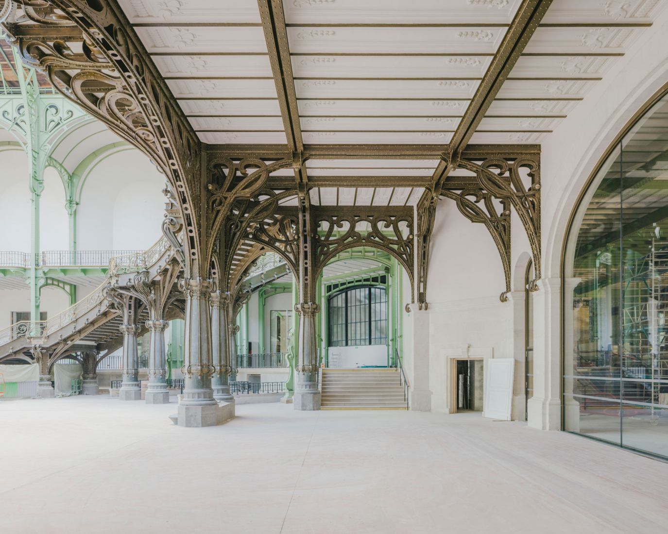 Grand Palais trung tu cai tao kien truc bao tang phap